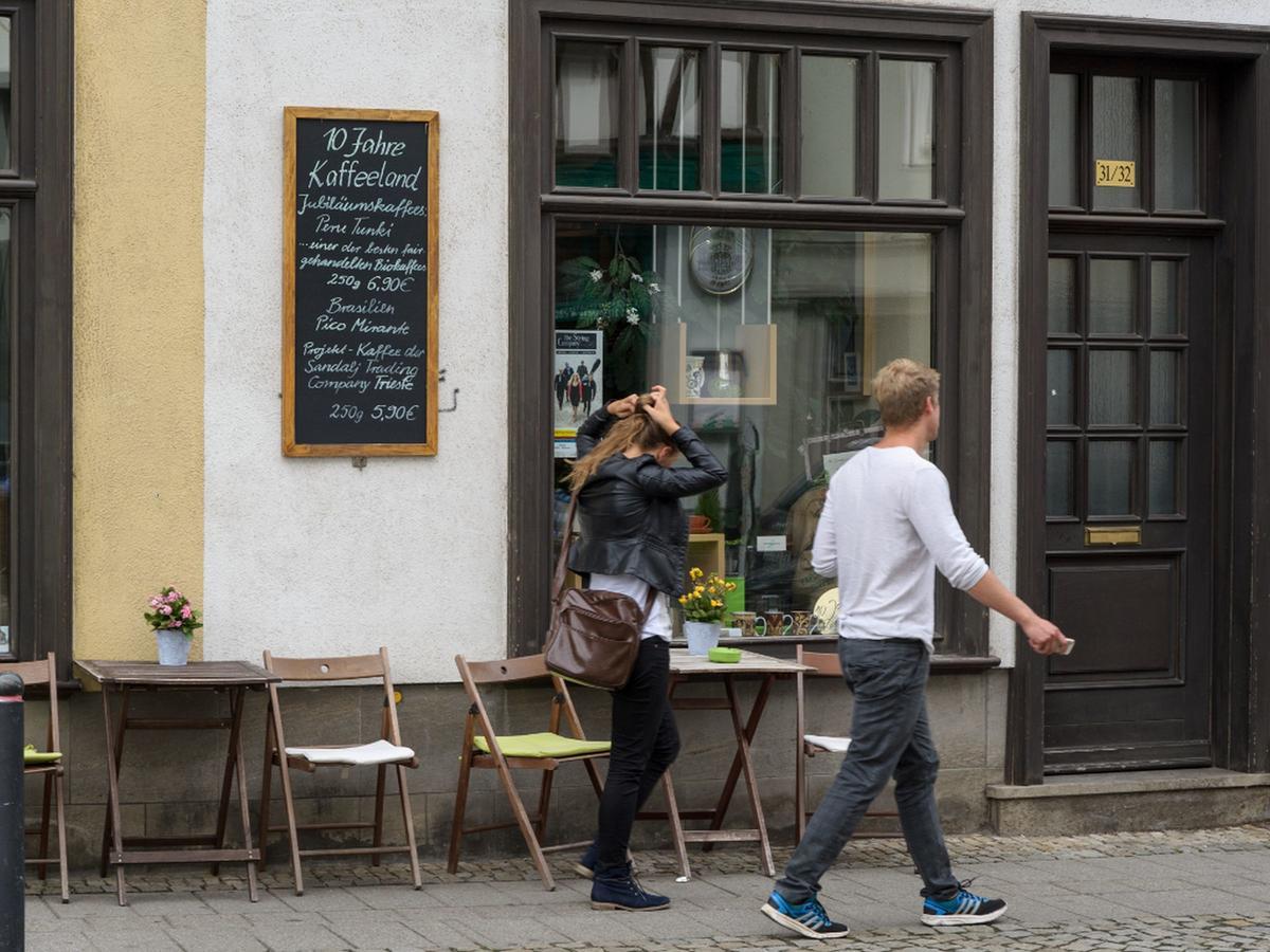 Ferienwohnung Lange Bruecke エアフルト エクステリア 写真